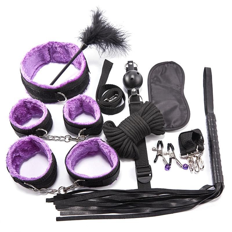 BDSM Gear 10PCS Set-Tied Up Like A gift
