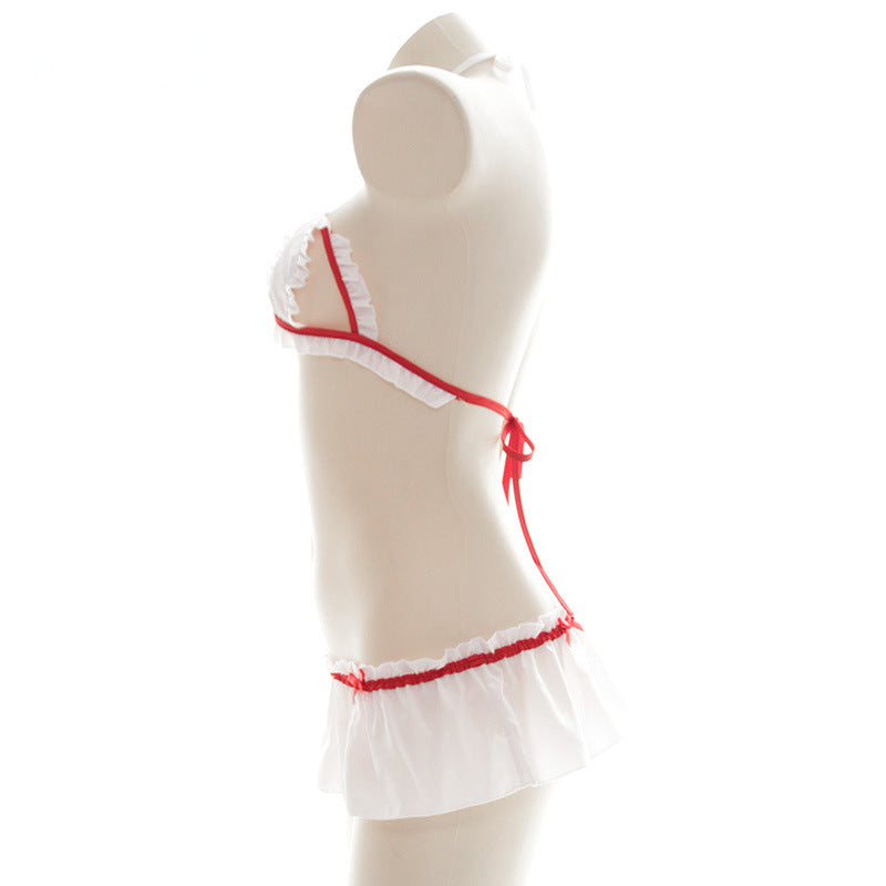 Amine Girly Kawaii Hearty Kawaii Sexy Lingerie Set