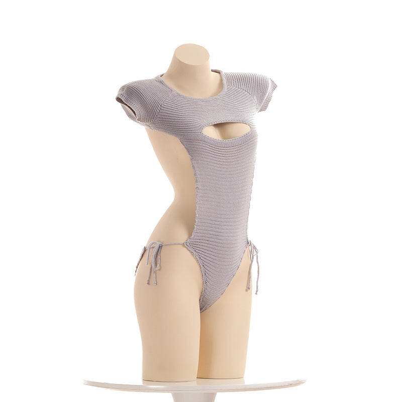 Virgin Killer Have Fun Japanese Sexy Hollow Out Keyhole Lingerie