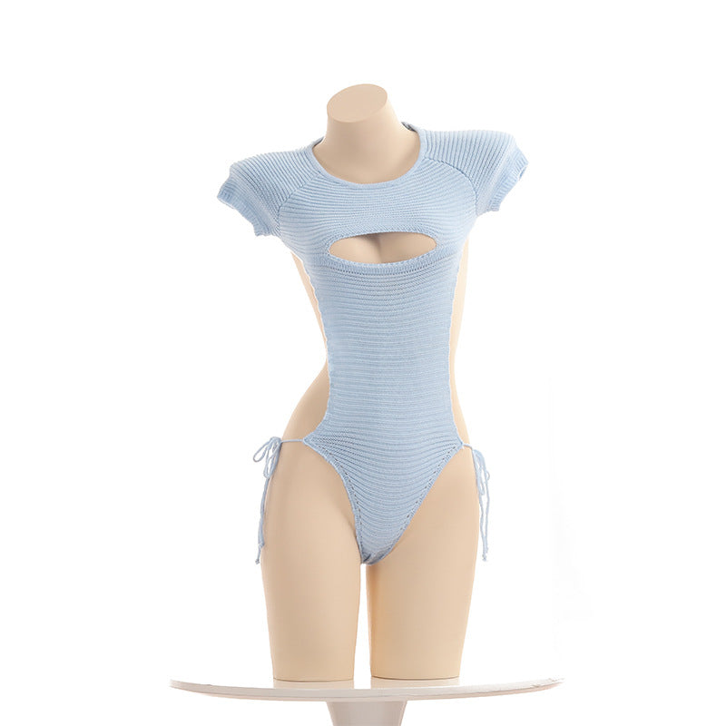 Virgin Killer Have Fun Japanese Sexy Hollow Out Keyhole Lingerie