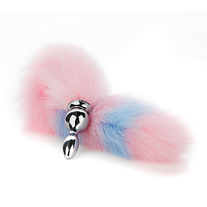 Wild Real Furry Cosplay Cat Long Butt Plug Tail - 40cm Long