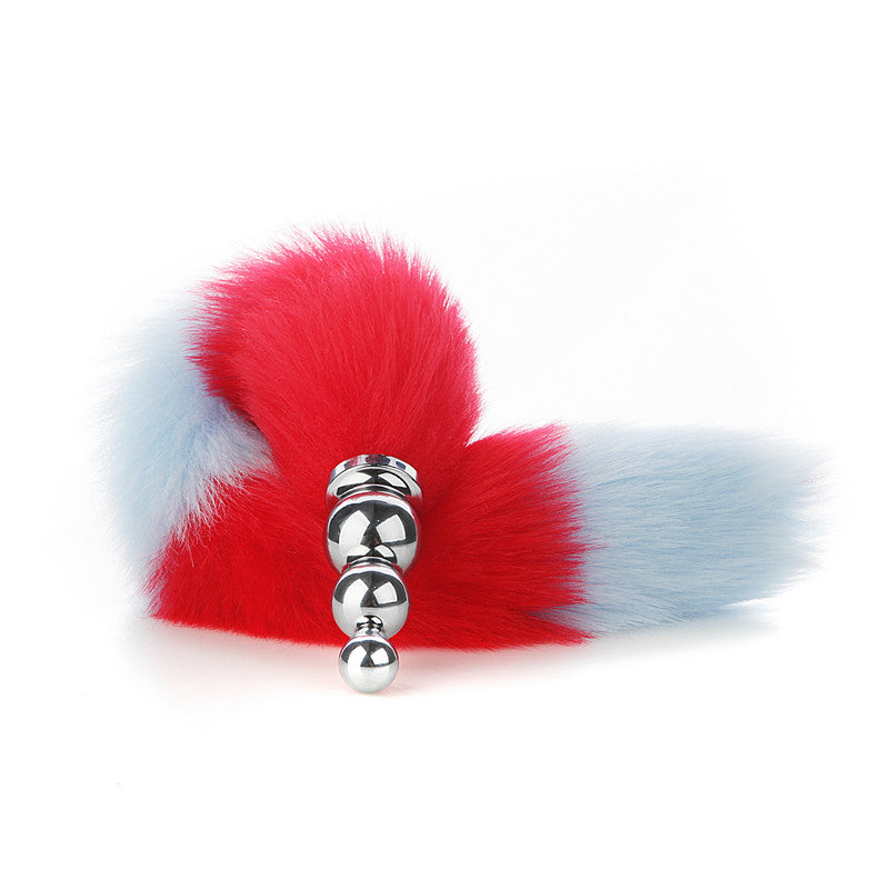 Wild Real Furry Cosplay Cat Long Butt Plug Tail - 40cm Long