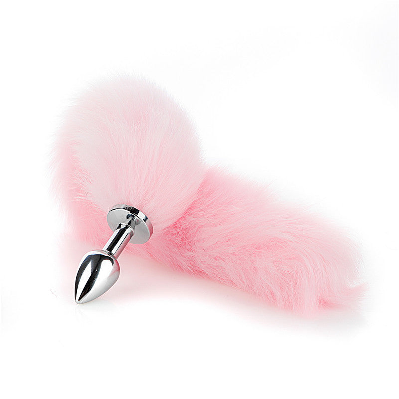 Wilder echter pelziger Cosplay-Fuchs-langer Butt-Plug-Schwanz