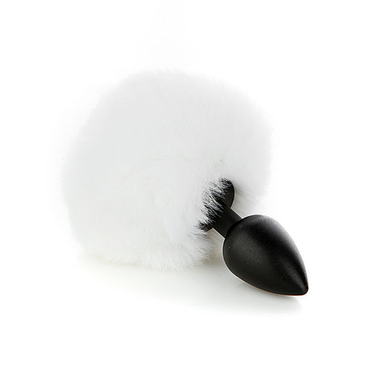 Sexy Kawaii Anime Removable Black Real Furry Cosplay Cat Butt Plug Tail