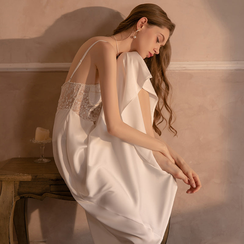 Pretty Honey Romance Lace Baby Doll Night Gown