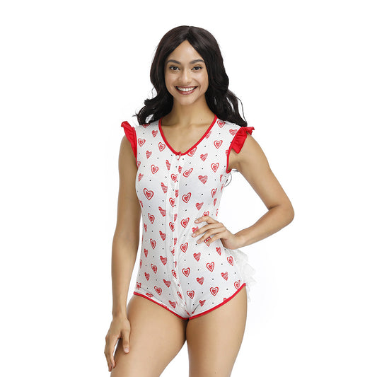 Sofyee Cherry Baby Girl Princess ABDL Bodysuit