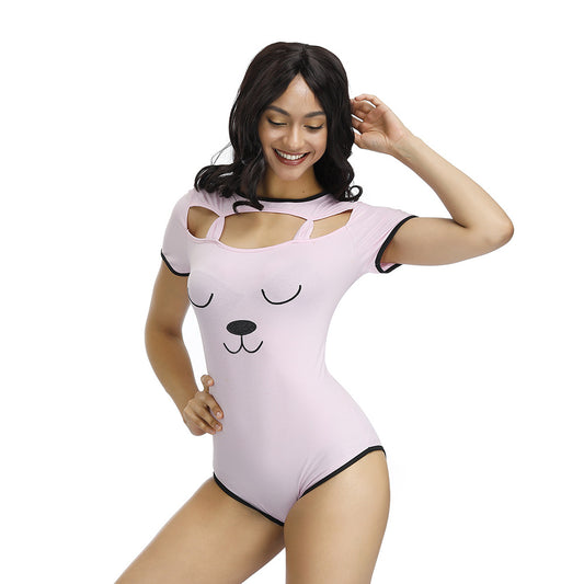 Sofyee Bear ベビーガールプリンセス ABDL ボディスーツ