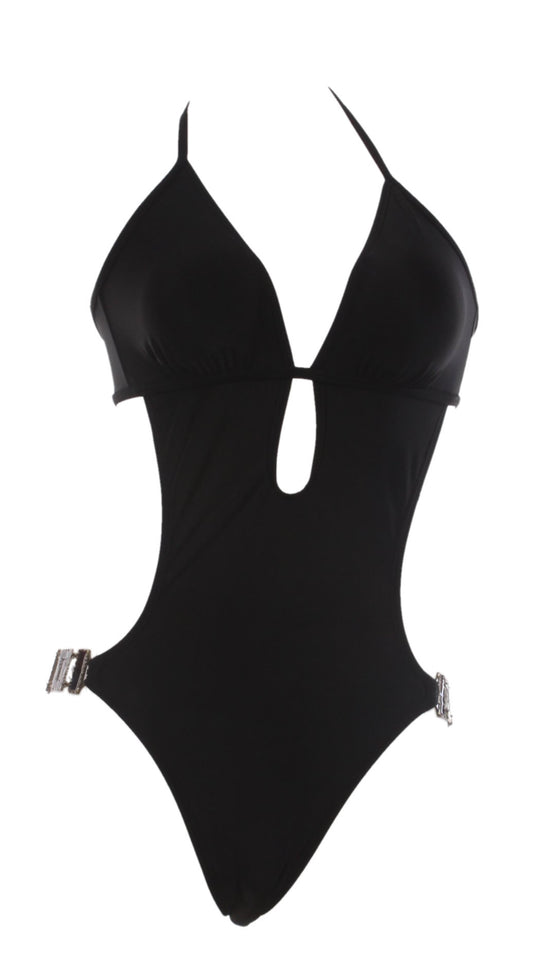 Let Me Hot Black Pearl One Piece - sofyee