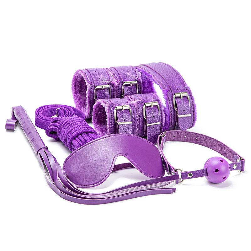 BDSM Gear 10PCS Set - Balltied & Wrapped Gagged
