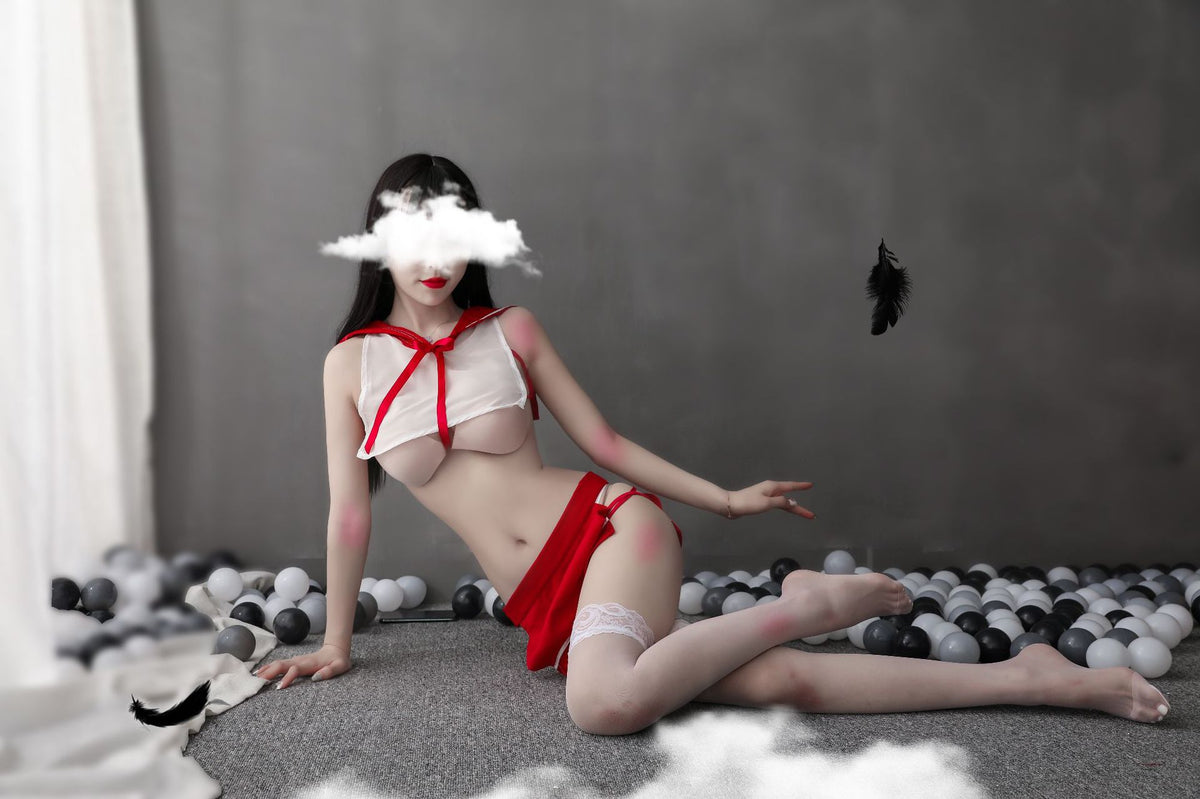 Sexy Anime-Schulmädchen-Dessous 