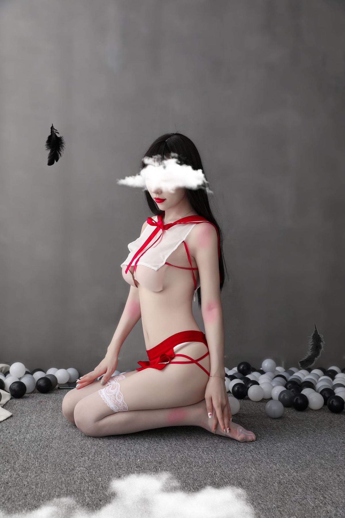Sexy Anime-Schulmädchen-Dessous 