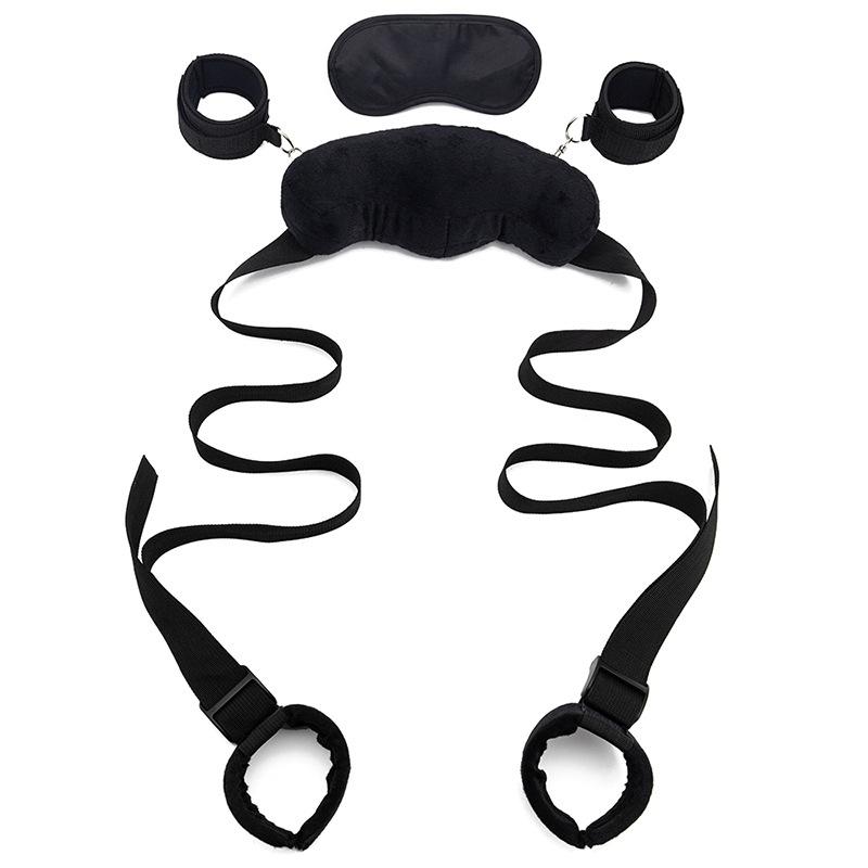Blindfold Leg Spreader Bar