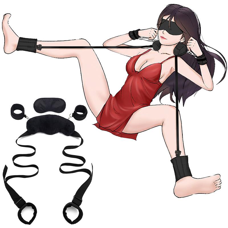 Blindfold Leg Spreader Bar