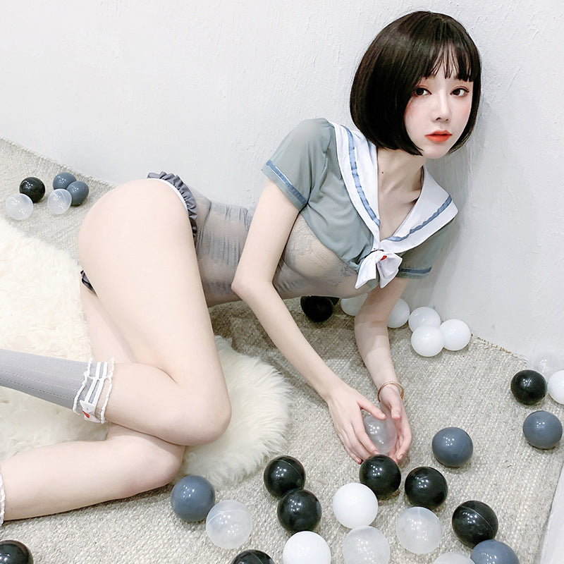 Sofyee  Sexy Stockings Sailor Suit Pure School Uniform