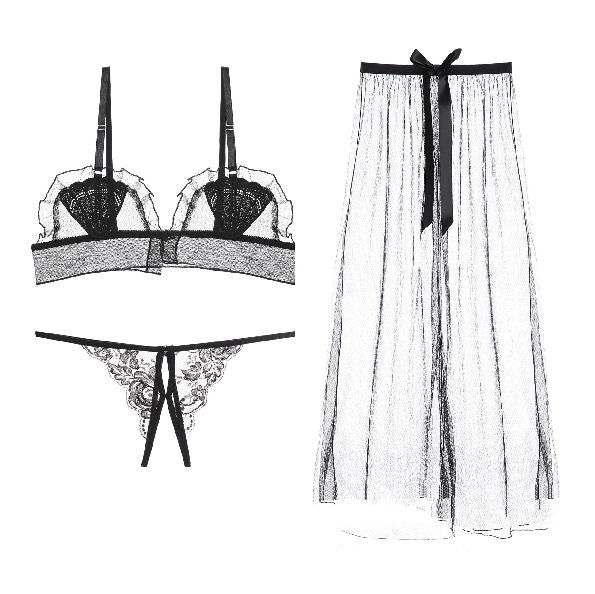 Exklusiver neuer Fresh Shell-BH 3-Punkte Extreme Temptation Sexy Dessous