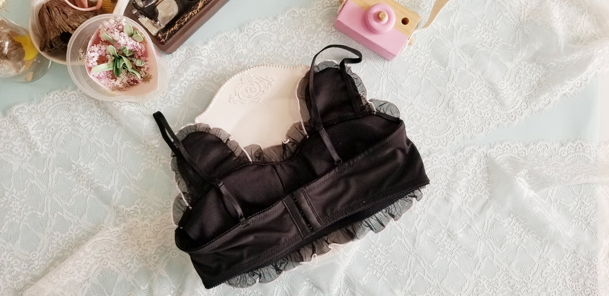 Kawaii Bear Tube Top Set