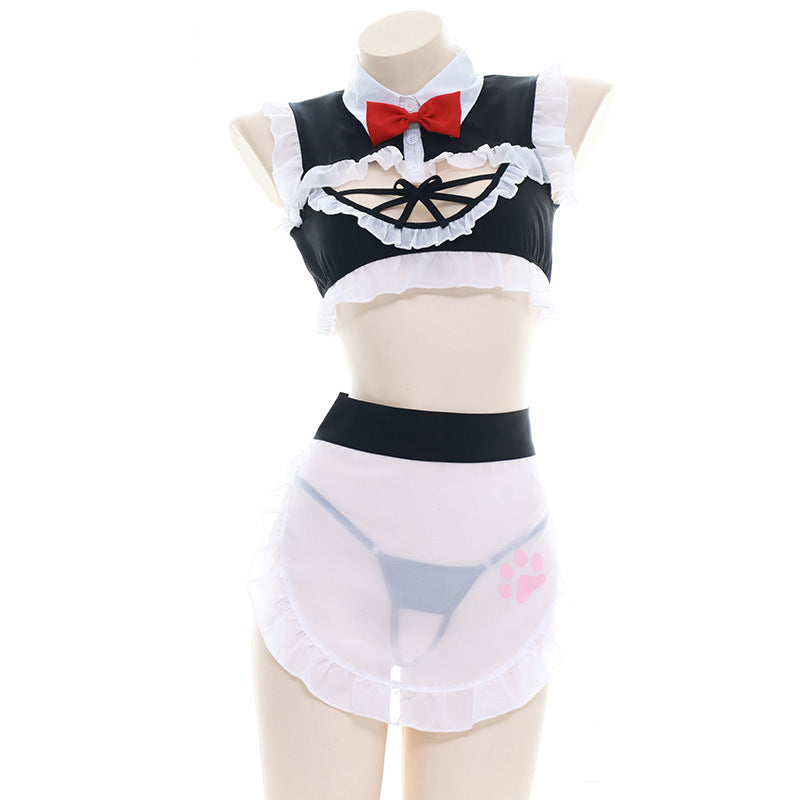 セクシーな漏れ乳学生服