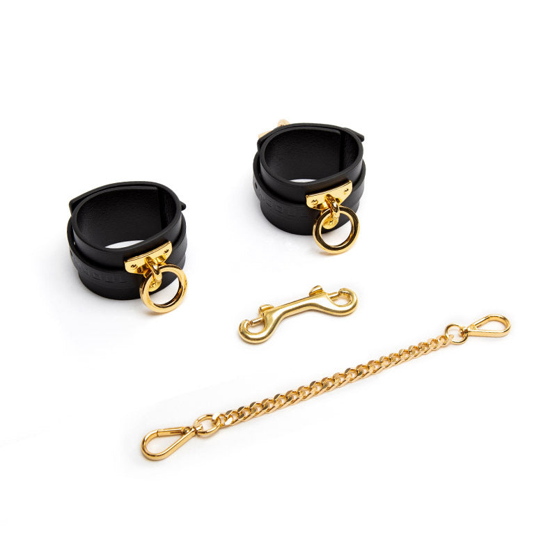 Fun Binding And Restraint Leather Scatter Collar Bdsm-7Pcs Set