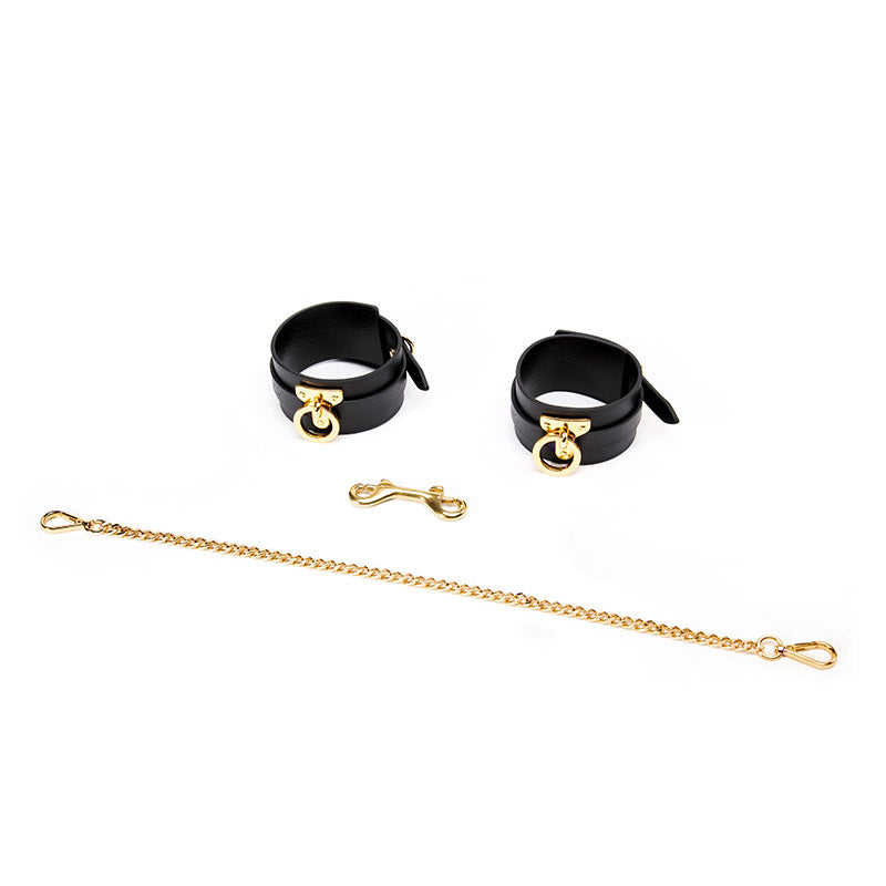 Fun Binding And Restraint Leather Scatter Collar Bdsm-7Pcs Set