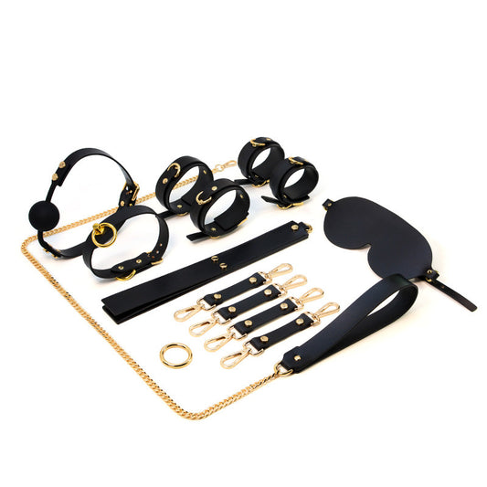 Sex Toys Bundled Collar Ball Ball Training Equipment-8pcs Set