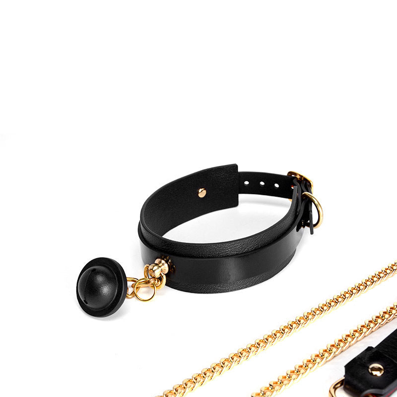 Bdsm Little Devil Handschellen Bundle Bondage Leder-4-teiliges Set 