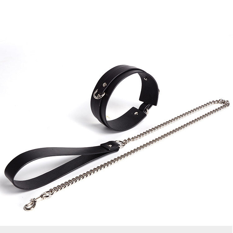 Bdsm Leather Training Bondage-6Pcs Set