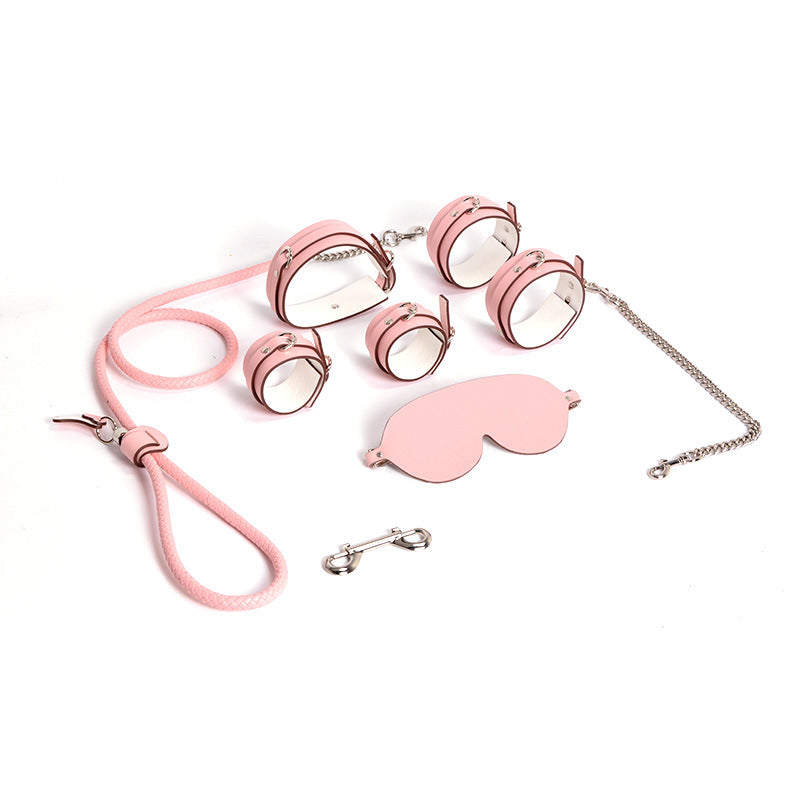 Sofyee BDSM Binding Bondage Leather-6 Piece Set