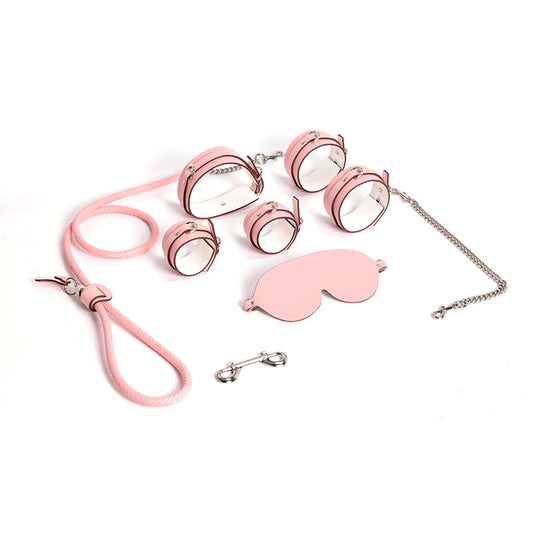 Sofyee BDSM Binding Bondage Leather-6 Piece Set
