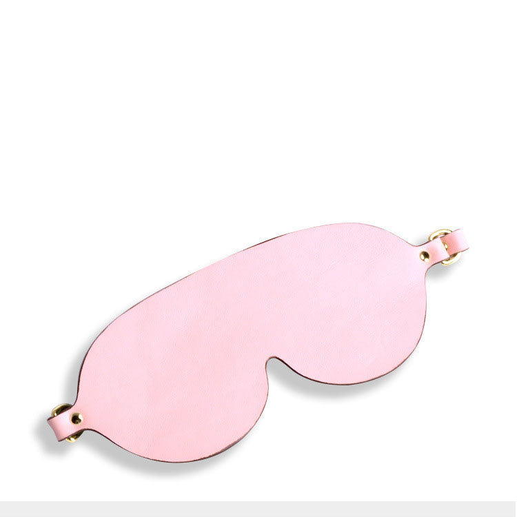 Sexy Cowhide Pink Bondage-6Pcs Set