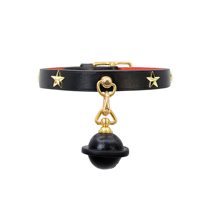 Sexy leather bell female slave torture collar-8pcs set