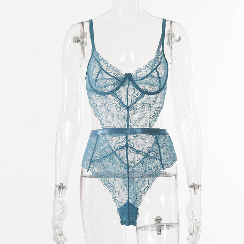 Sexy Backless See Through All Over Bodysuit
