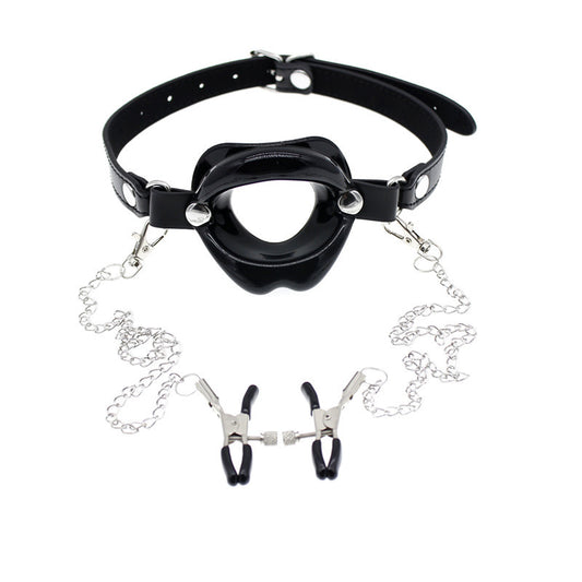 Sofyee BDSM Black Mouth plug