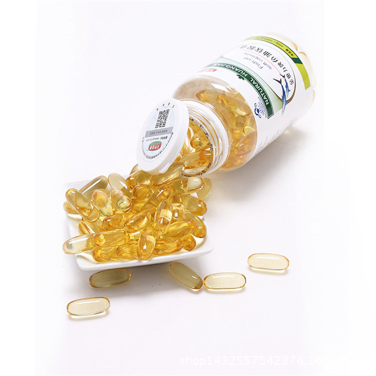 Anti Age Whitening Fish Oil Capsules Food Supplements