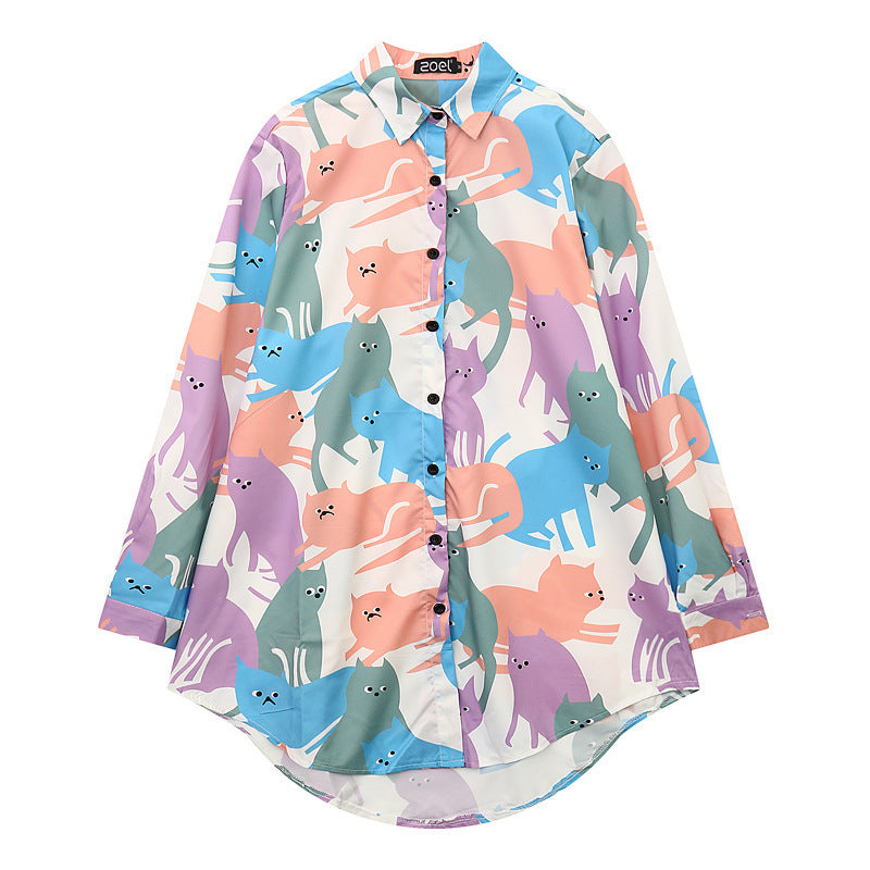 Pastel Kawaii Anime Japanese Aesthetic Graphic Shirt