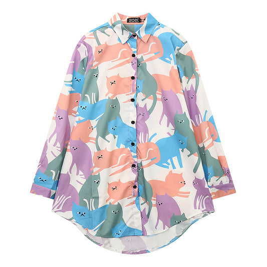 Pastel Kawaii Anime Japanese Aesthetic Graphic Shirt