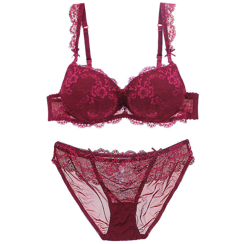Darling Endearing Floral-lace Bra - sofyee