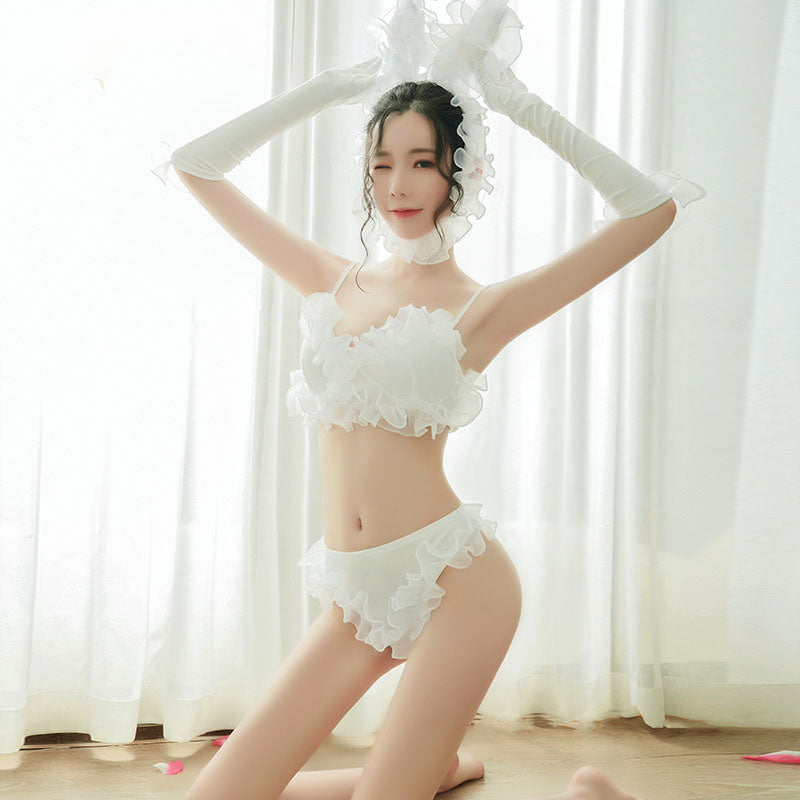 日本のセクシーなアニメの官能的なセクシーなボディスーツランジェリー