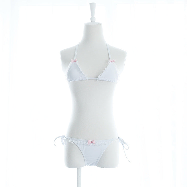 Amine Micro SHIMAPAN Kawaii Cosplay Costume Swimsuit Bikini Set