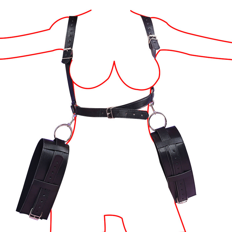Sofyee BDSM  Passionate Tied Up Legs M-Shaped Shackles