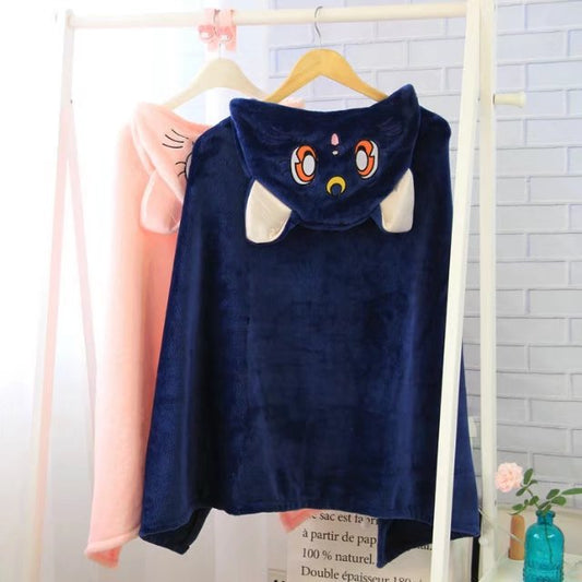 Saillor Moon Flannel Warm Cape