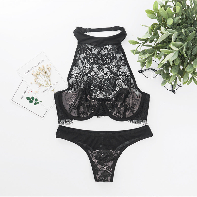 Super Sexy Halter Neck Bralette & Panty Set