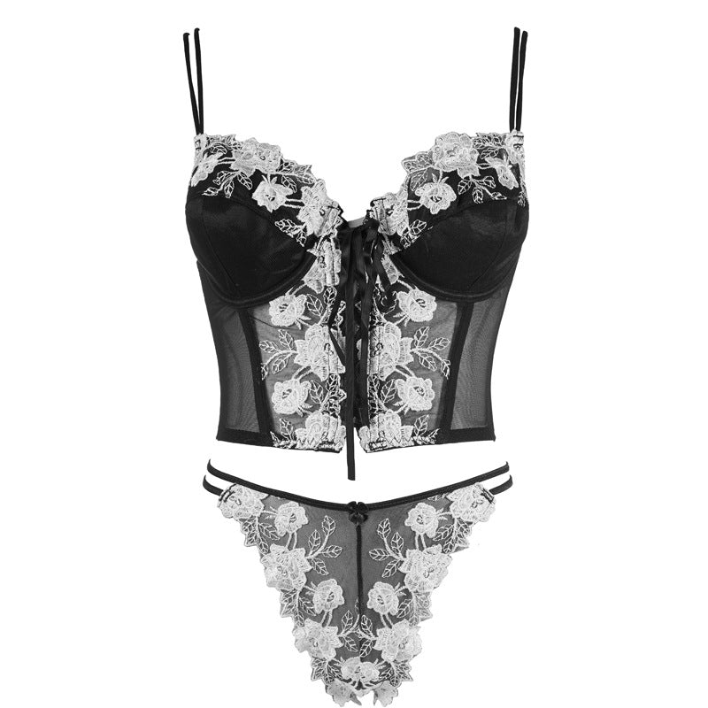 Flower Corset Lingerie