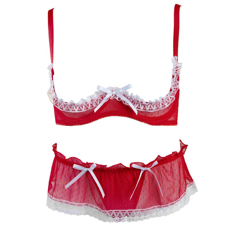 Sultry Feminine Open Cup Lingerie
