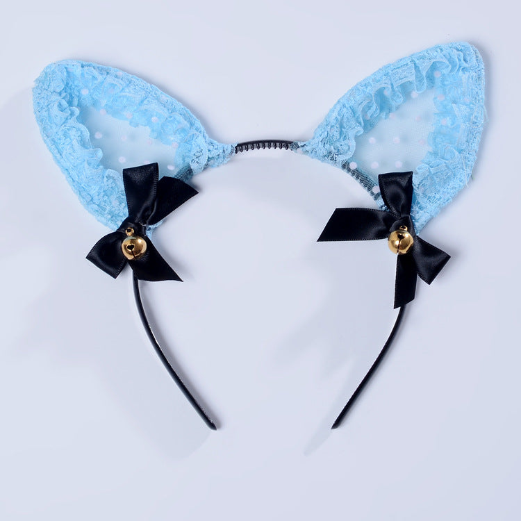 Kawaii sexy Versuchung Spitzen-Katzenohr-Stirnband
