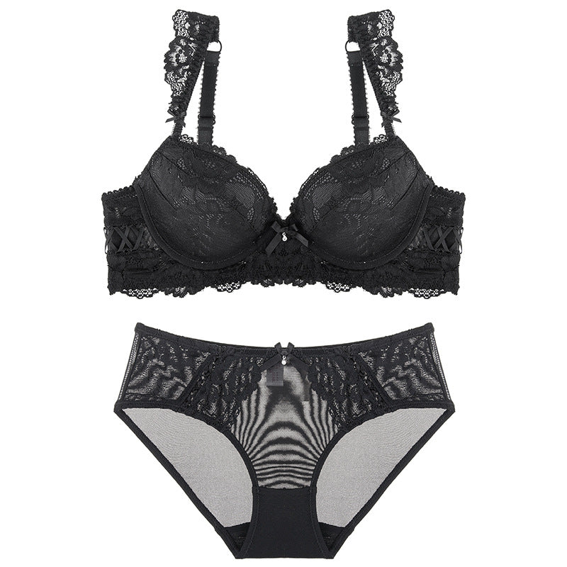 White Lace To Love Cute Sweet Bras And Panty Set