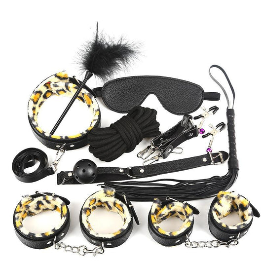 BDSM Gear 10 PCS Set- My Cakeday- Tiger Girl