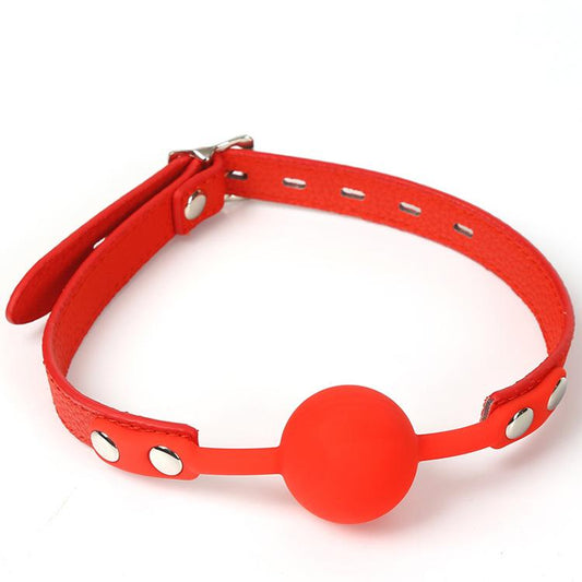 Latex Ball gag - Open Mouth Restraint