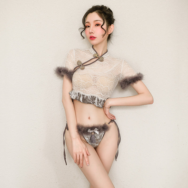 Sexy Anime Kawaii Japanese Classical Maid Set