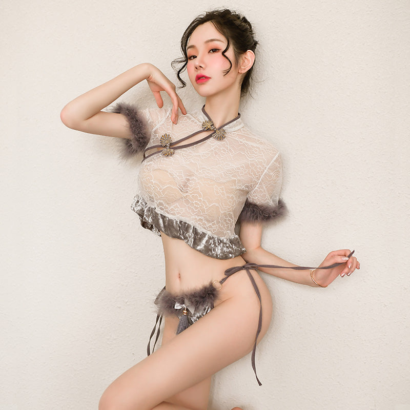 Sexy Anime Kawaii Japanese Classical Maid Set