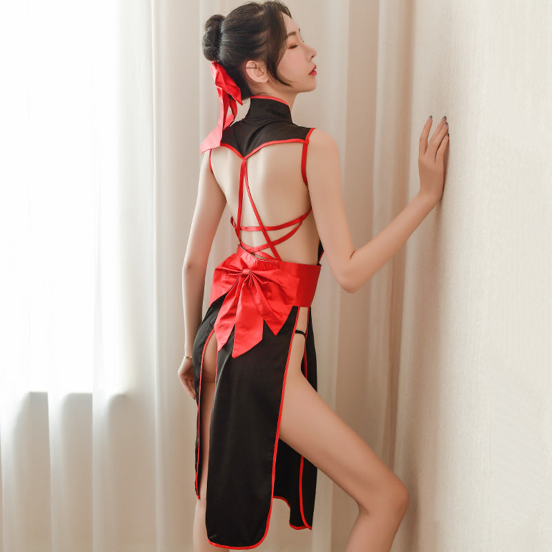 コスプレセクシーイカ娘-蝶結び
